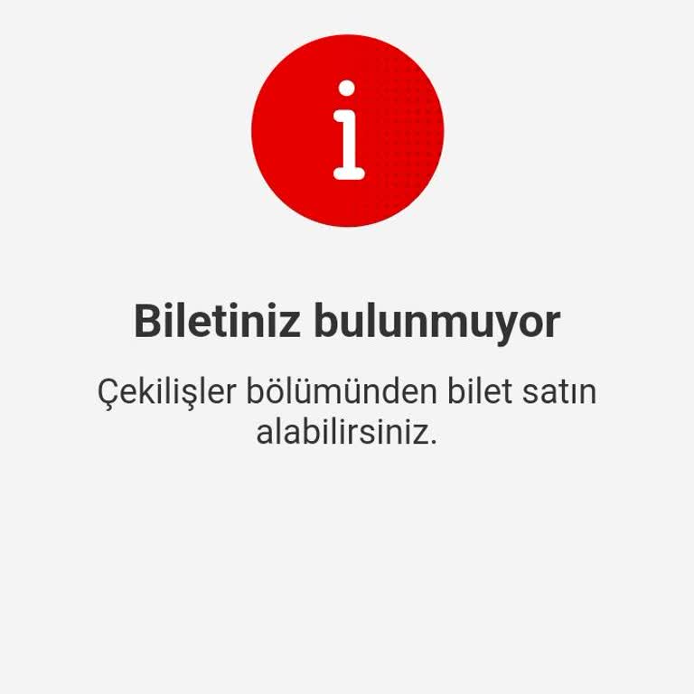 Vodafone Her Şey Yanımda Çekiliş Biletlerim Gözükmüyor