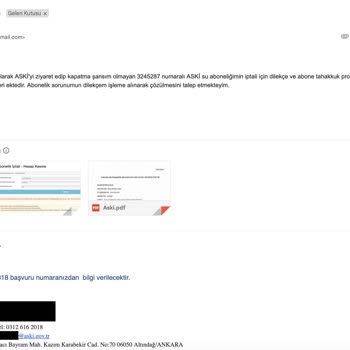 ASKİ Abonelik İptal Etmiyor, Mağduriyet Yaşatıyor