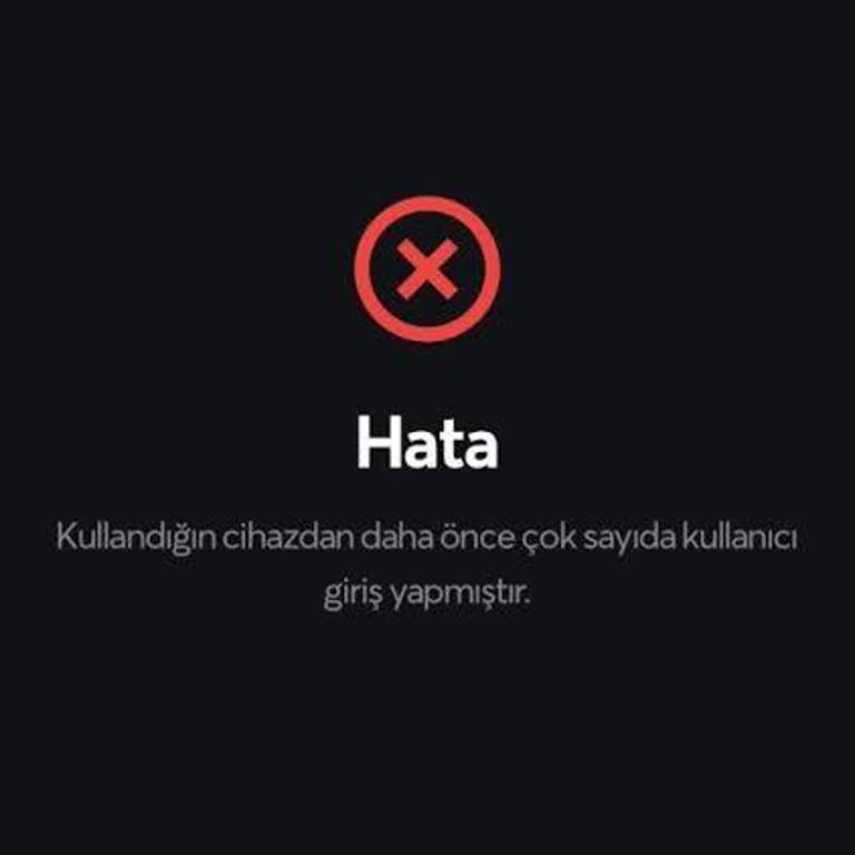 Papara "Kullandığın Cihazdan Çok Sayıda Giriş Yapılmıştır" Hatası