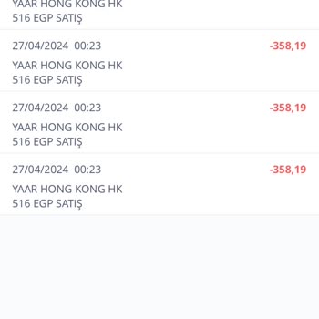 Yaar (yaarlive.com) Kredi Kartımdan Para Çekmeye Çalıştı!