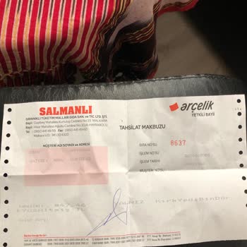 Arçelik Mağaza Tarafından Gönderilen Defolu Ürün
