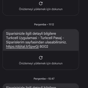 Turkcell Pasaj Siparişimin Teslimi Sağlanamıyor