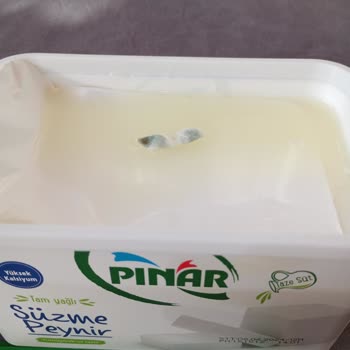 Pınar Et ve Süt Marketten Alınan Süzme Peynirde Küf Sorunu
