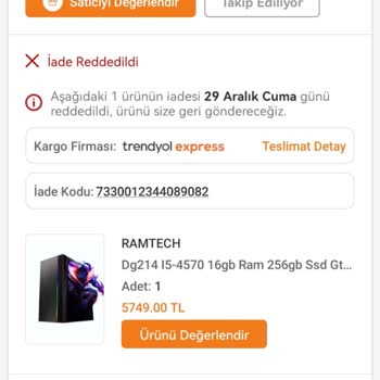 Ramtech Bilgisayar Trendyol - Ramtechdonanım Bilgisayar Satın Alma