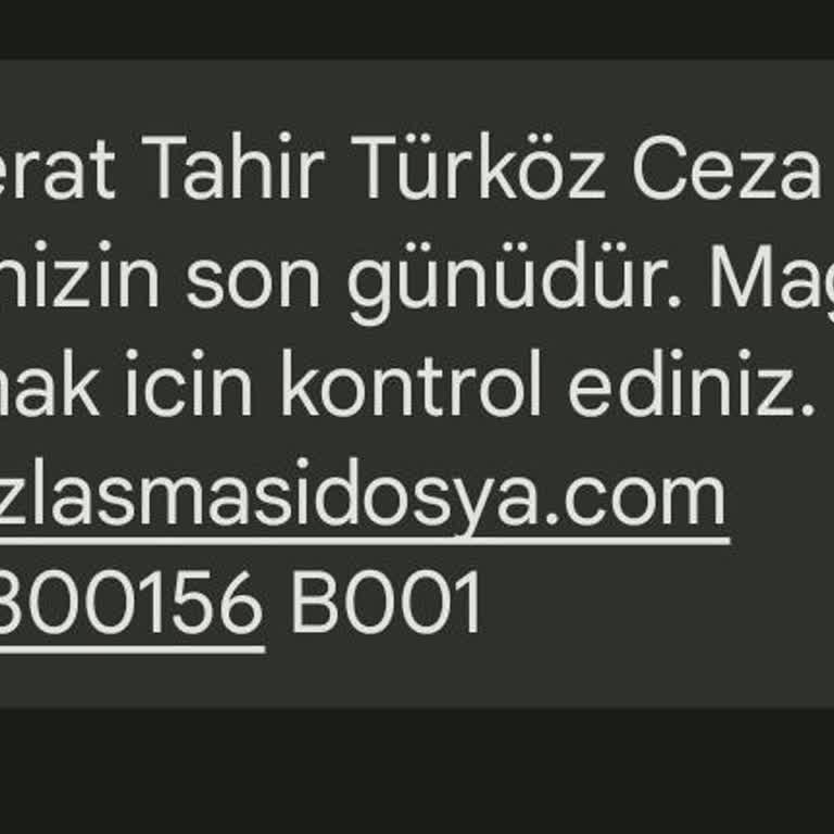 ERASTA HUKUK (SMS) Eresta Hukuk Ceza Dosyasının Son Günü