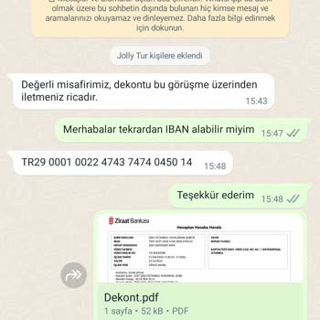 Jolly Tur Transfer Aksaklığını Müşteriye Yansıtıyor