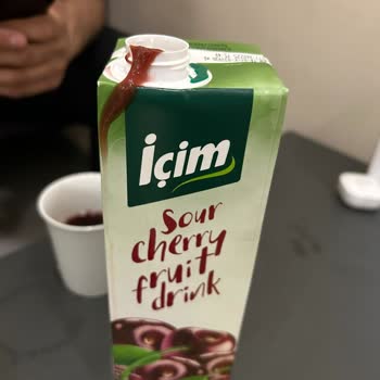 İçim Meyve Suyunun Bozuk Çıkması.