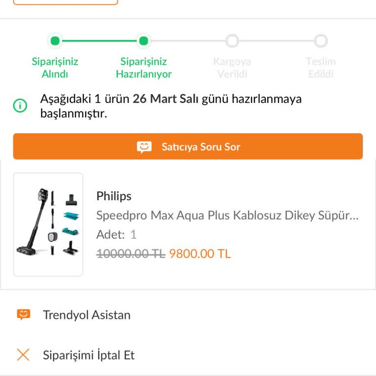 Trendyol Bir Aydır Ürünümü Kargoya Vermiyor