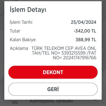 Türk Telekom Şubenin Yanlış Bilgi Vermesi