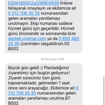 Vivense Gardırop Teslimat Sorunu