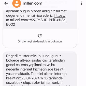 Millenicom İnternet Kesintisi Zulmü