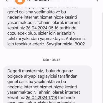 Millenicom İnternet Kesintisi Zulmü