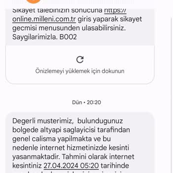 Millenicom İnternet Kesintisi Zulmü