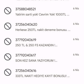 Vodafone 37 Başlangıç Numaralı Mesaj Sorunu