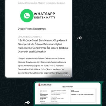 Dyson Online Alışverişte Mağduriyetim