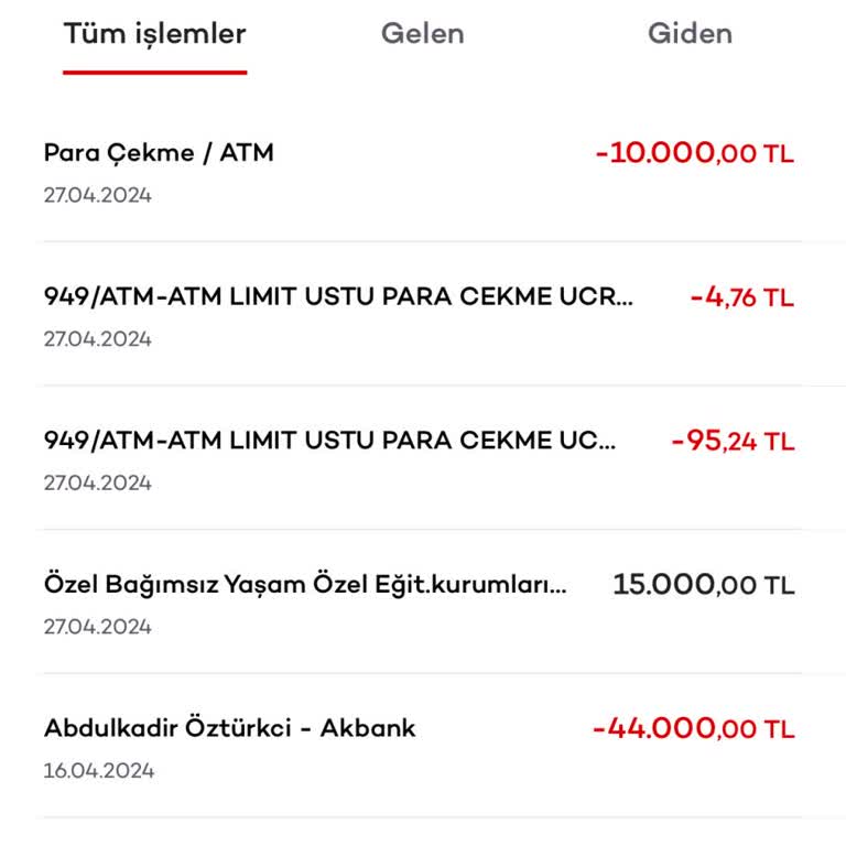 Akbank Uyarısız Kesinti Yaptı