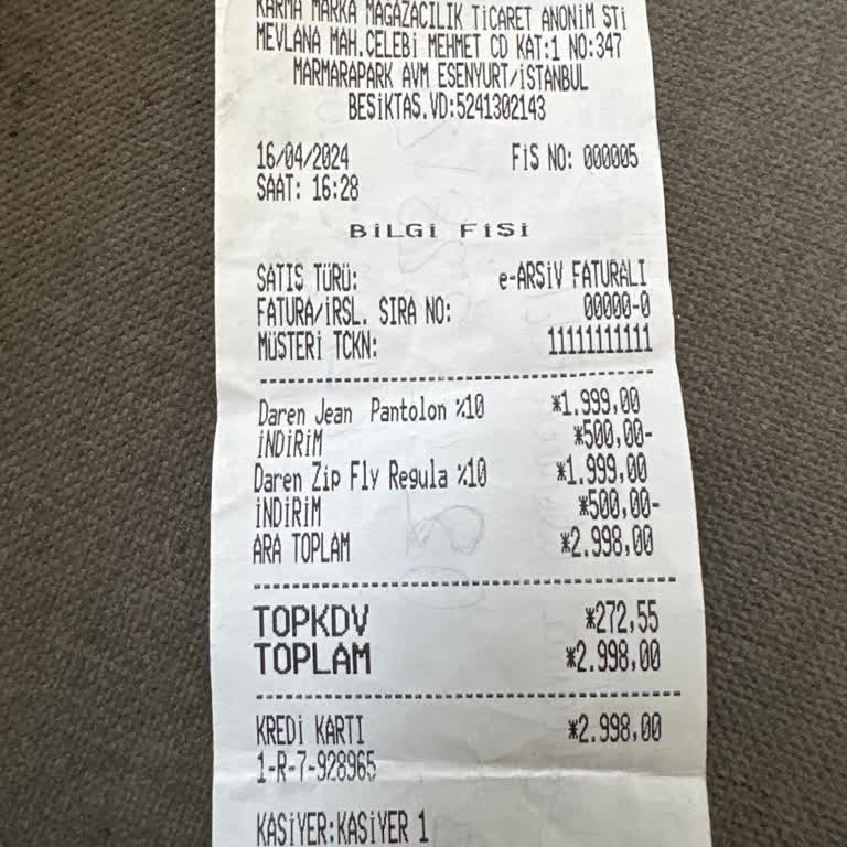 Karma Mağazacılık /Lee Marka Ürün Değişiminden Sebep Yaşadığım Sıkıntı