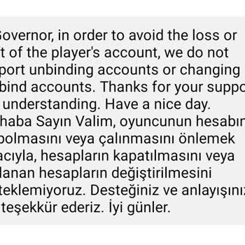 Lilith Games/Rise Of Kingdoms E-Posta Çıkmazı