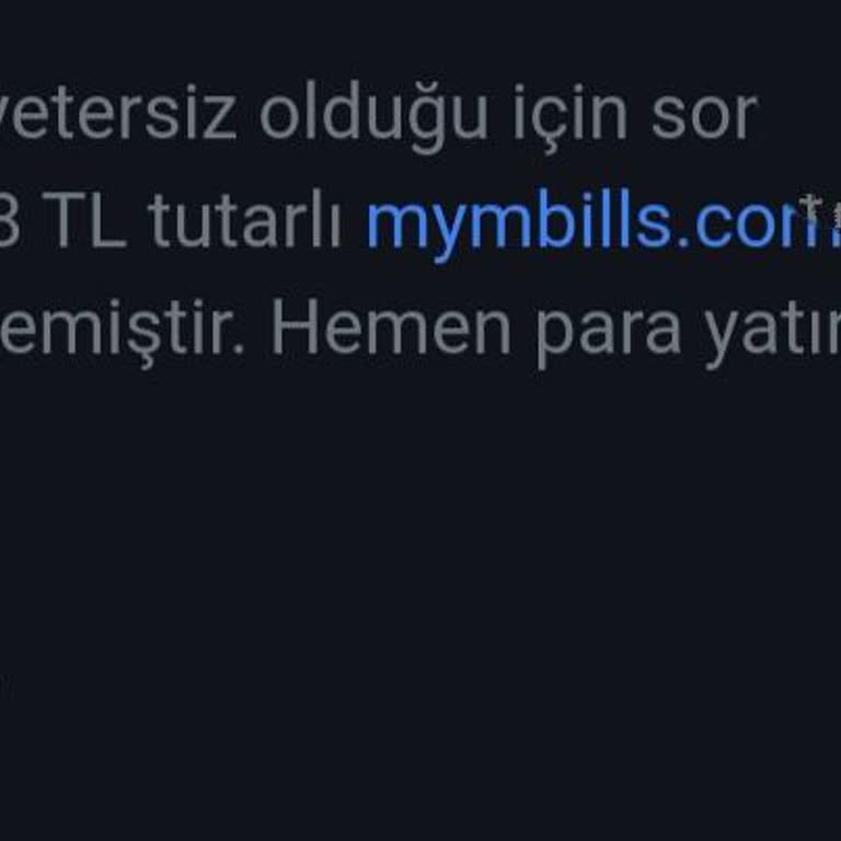 Mymbills.com Üyelik İptali Talep Ediyorum