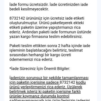 Modanisa Hatalı Ürün. İade Yok. İşlem Yapılmıyor