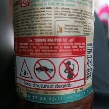 Tuborg Filtresiz Acı Tat