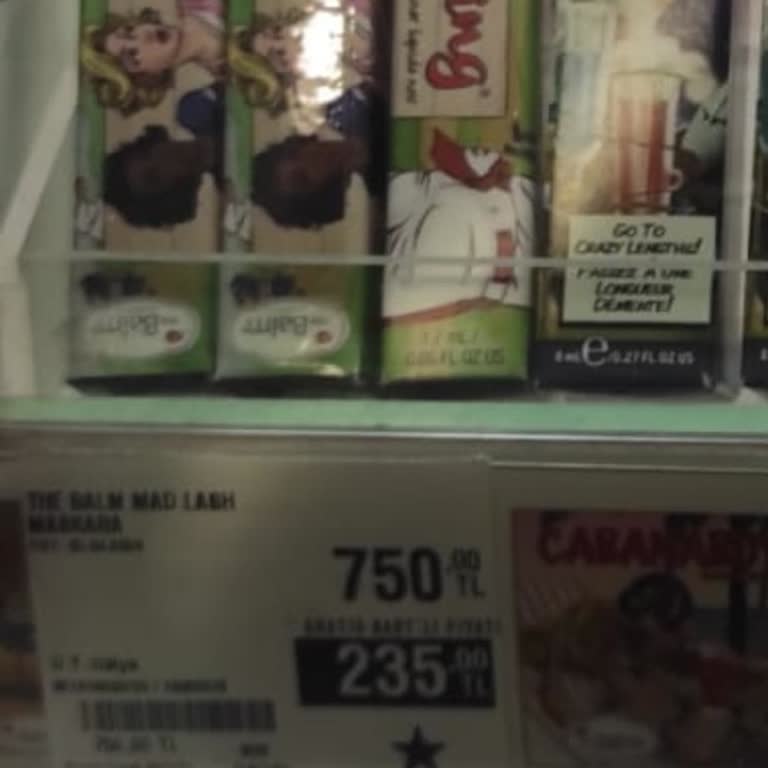 Gratis Star AVM Etiket Sorunu