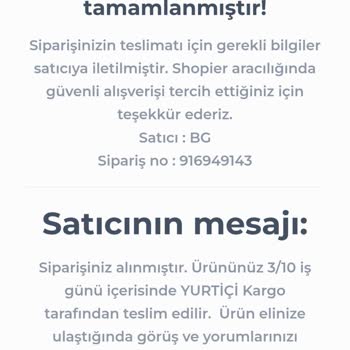Shopier Siparişim Ulaşmadı Ücretim İade Edilsin
