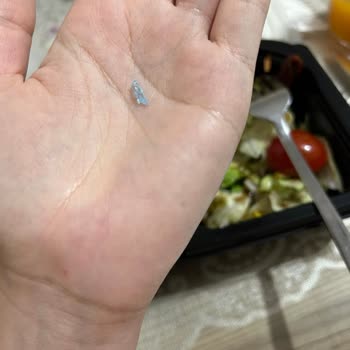 Tavuk Dünyası Salatamdan Cam Çıktı