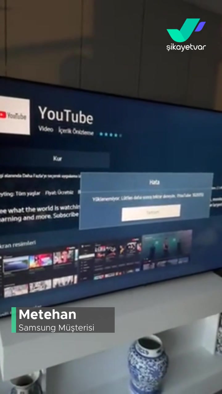 Samsung TV Uygulama Yükleme Hatası videonun kapak resmi