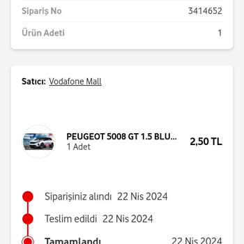 Vodafone Bilet Numaramı Göremiyorum