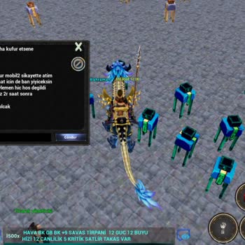 Mobile2 Oyununda Küfüre Maruz Kalan Kullanıcıdan Şikayet