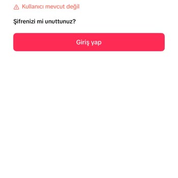 TikTok Hesaba Hata Veriyor Giriş Yapamıyorum