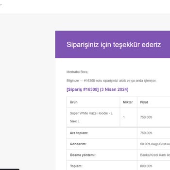 Hazeinfear.com Ürünü Göndermiyor