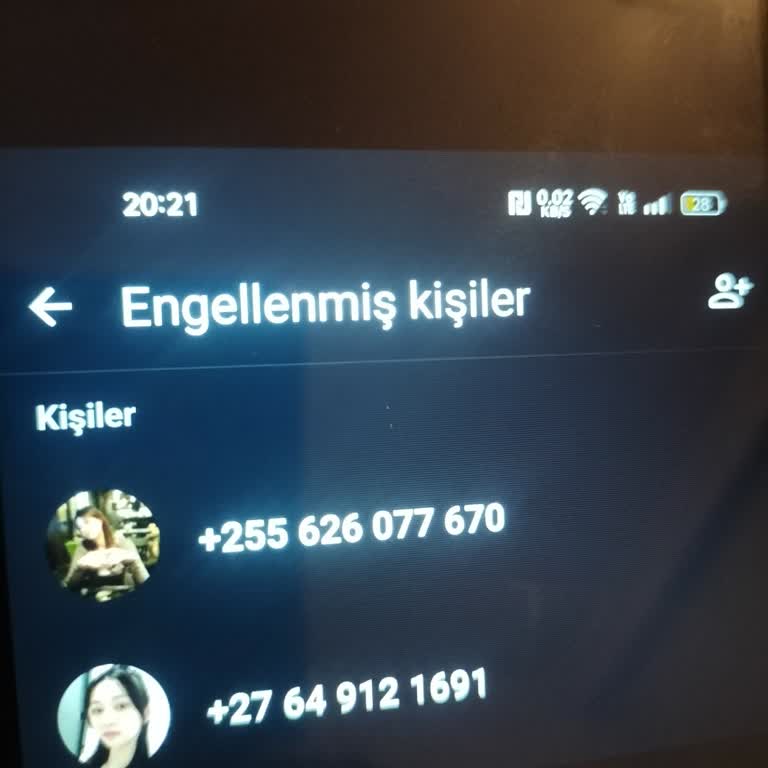 WhatsApp Üzerinden Yabancı Numara Araması Yapılmıştır.