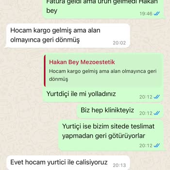 Yurtiçi Kargo Asla Teslimat Yapmıyor Geri İadeye Düşüyor