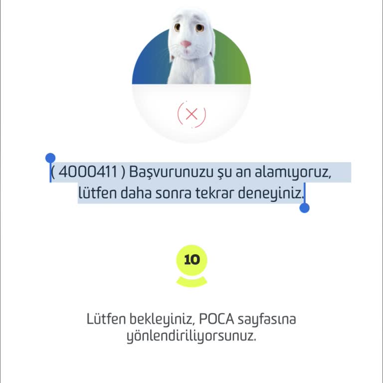 Fibabanka Poca Uygulamasında Kredi Başvurusu Hatası