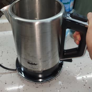 Fakir Temper İnox Çay Makinesi Kulp Kısmı Kırıldı Zarar Gördüm