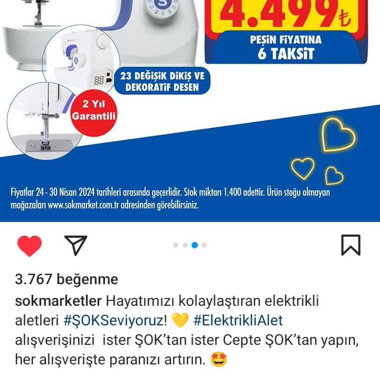 Şok'ta Singer Dikiş Makinesi Neden Yok?