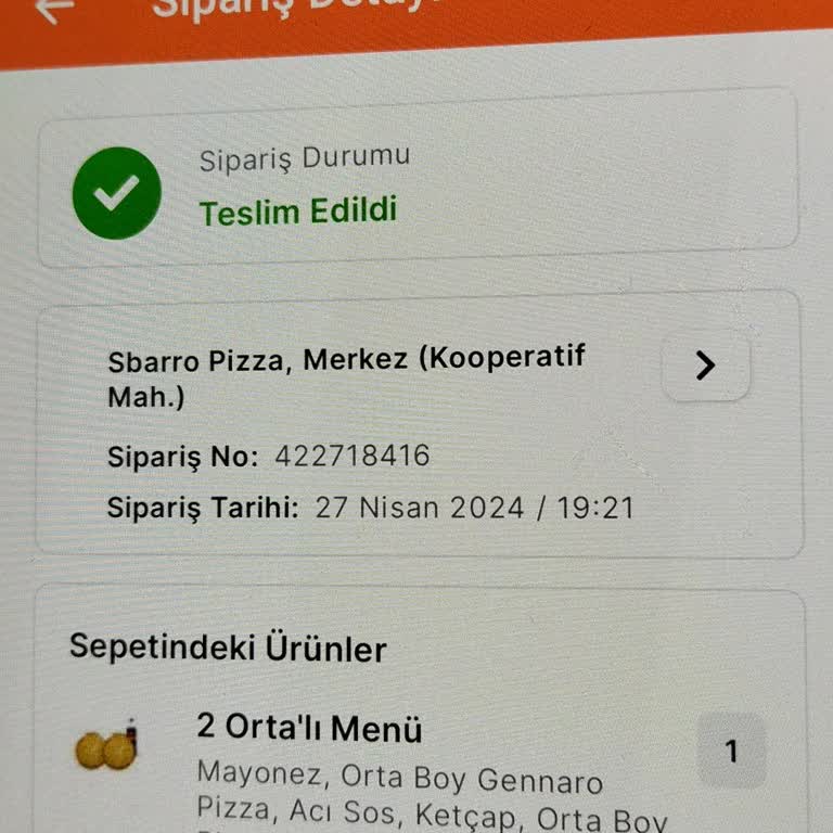 Migros Yemek Sbarro Pizza Siirt AVM