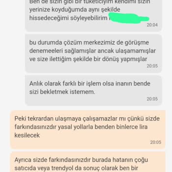 Trendyol Hatasını Tüketiciye Ödetiyorlar