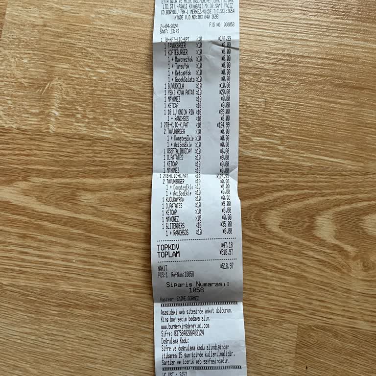 Burger King Müşteri Memnuniyetinde Sınıfta Kalan Restoran Deneyimi