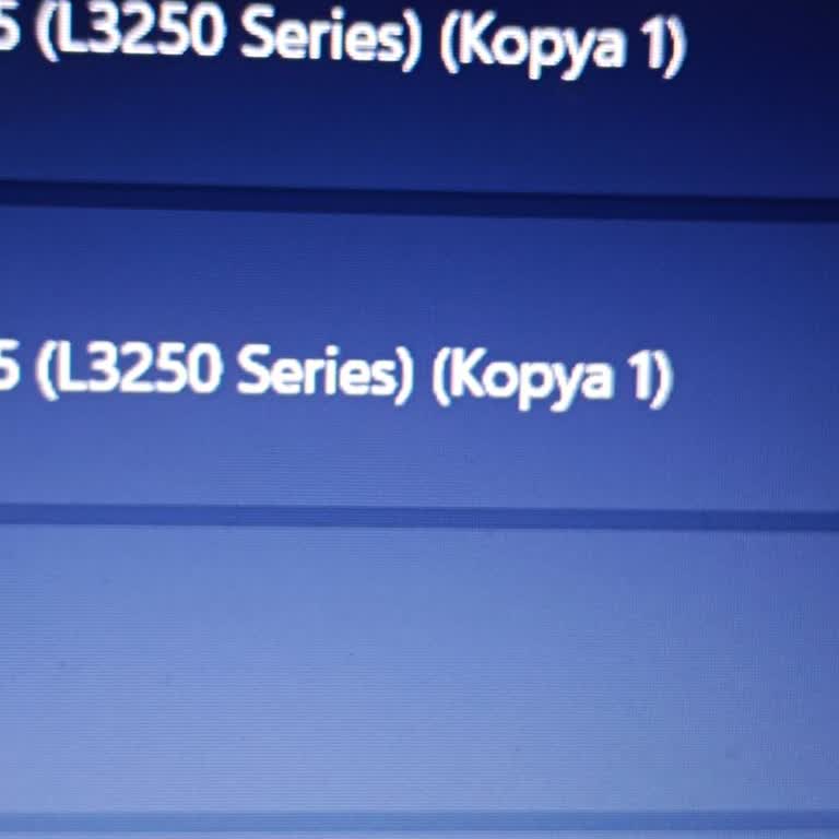 Epson Yazıcıda (Kopya 1) Yazısı