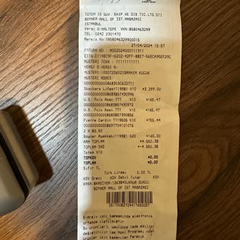 Boyner'de Hediye Aldatmacası