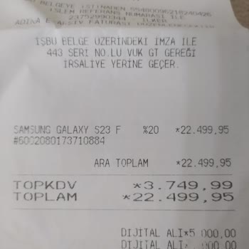 Samsung S23 Fe Wi-Fi Problemi Hk.