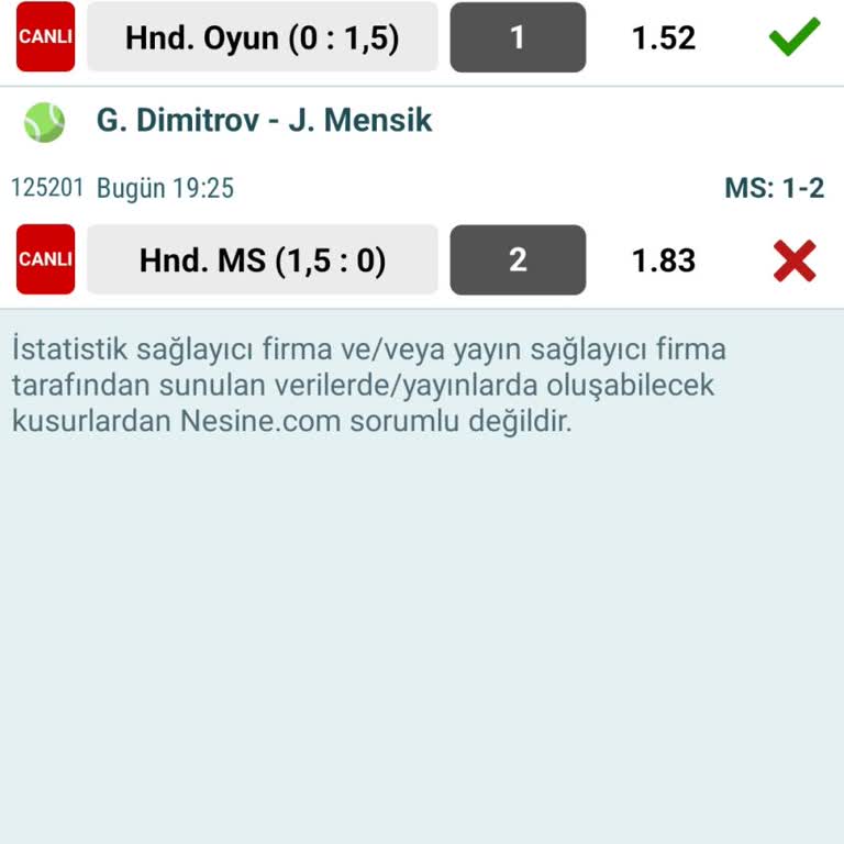 Nesine Kuponum Geldi Ama Kaybedenlere Eklendi