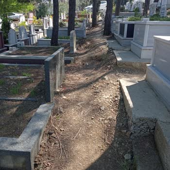 İBB - İstanbul Büyükşehir Belediyesi Hasdal Mezarlığı Arasında Ki Yol