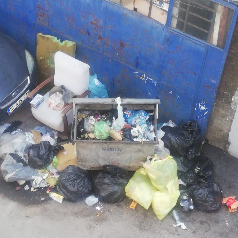 Osmangazi Belediyesi Temizlik İşleri Müdürlüğü, Çöp Sorunu