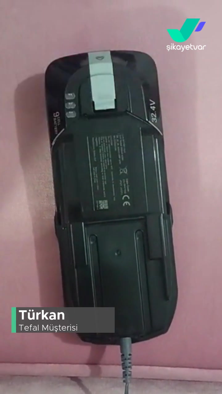 Tefal Süpürge Şarjı Az Gidiyor Ve Batarya Sıkıntılı videonun kapak resmi