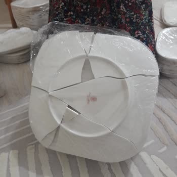 Korkmaz Mutfak Eşyaları Yemek Tabağı Defolu!