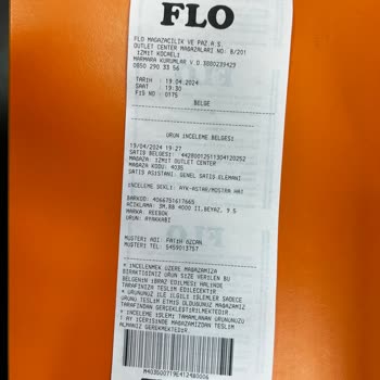FLO Ayakkabı Üretim Hatası Olan Ayakkabı Kullanıcı Hatası Diye Söyleniyor FLO